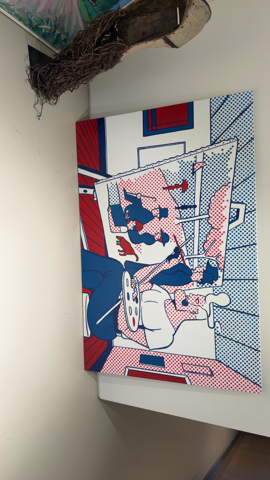 Cowboy Henk Pop Art Painting by Herr Seele - view 1