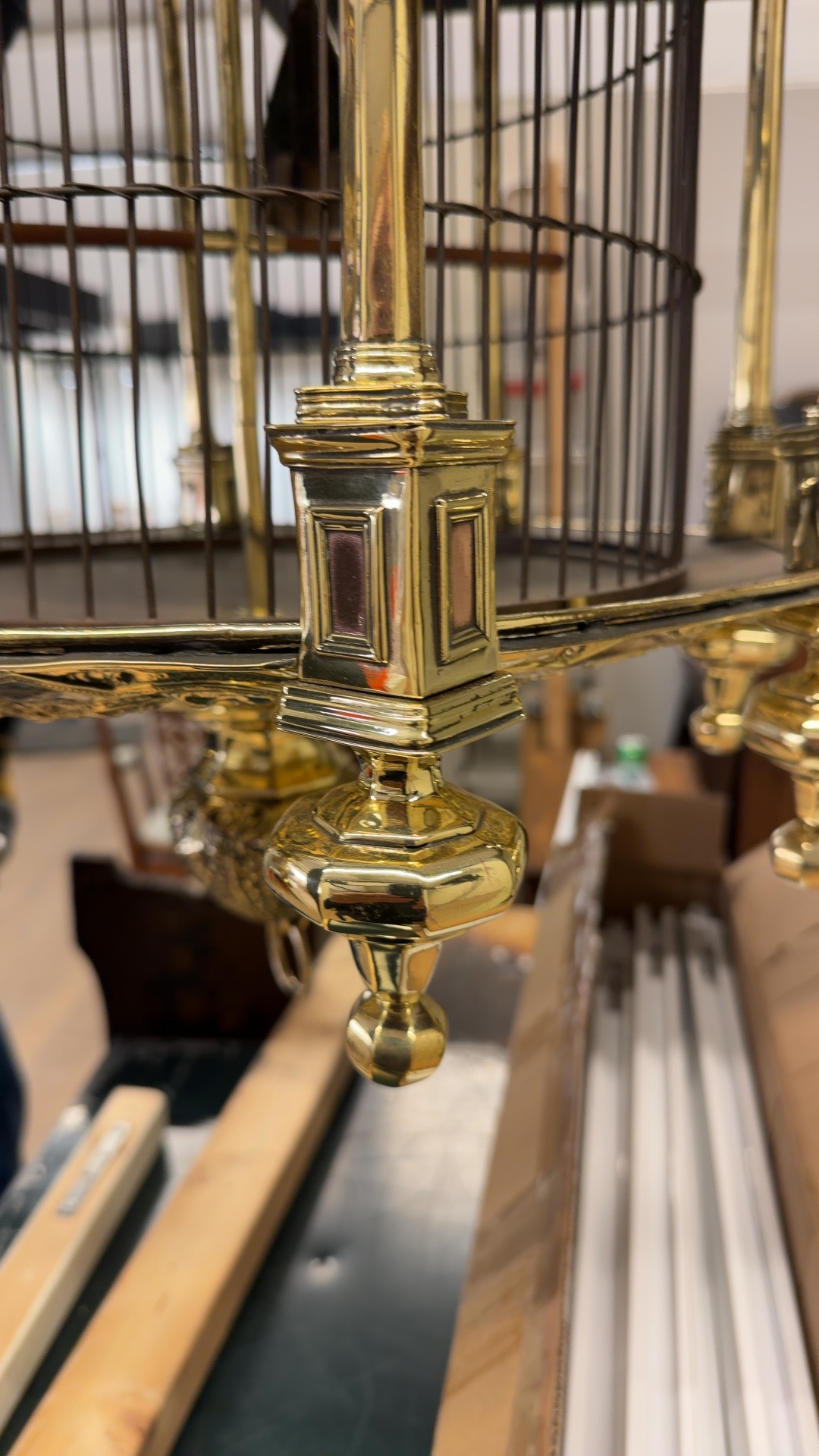 Monumental Dutch Baroque Architectural Birdcage - view 2