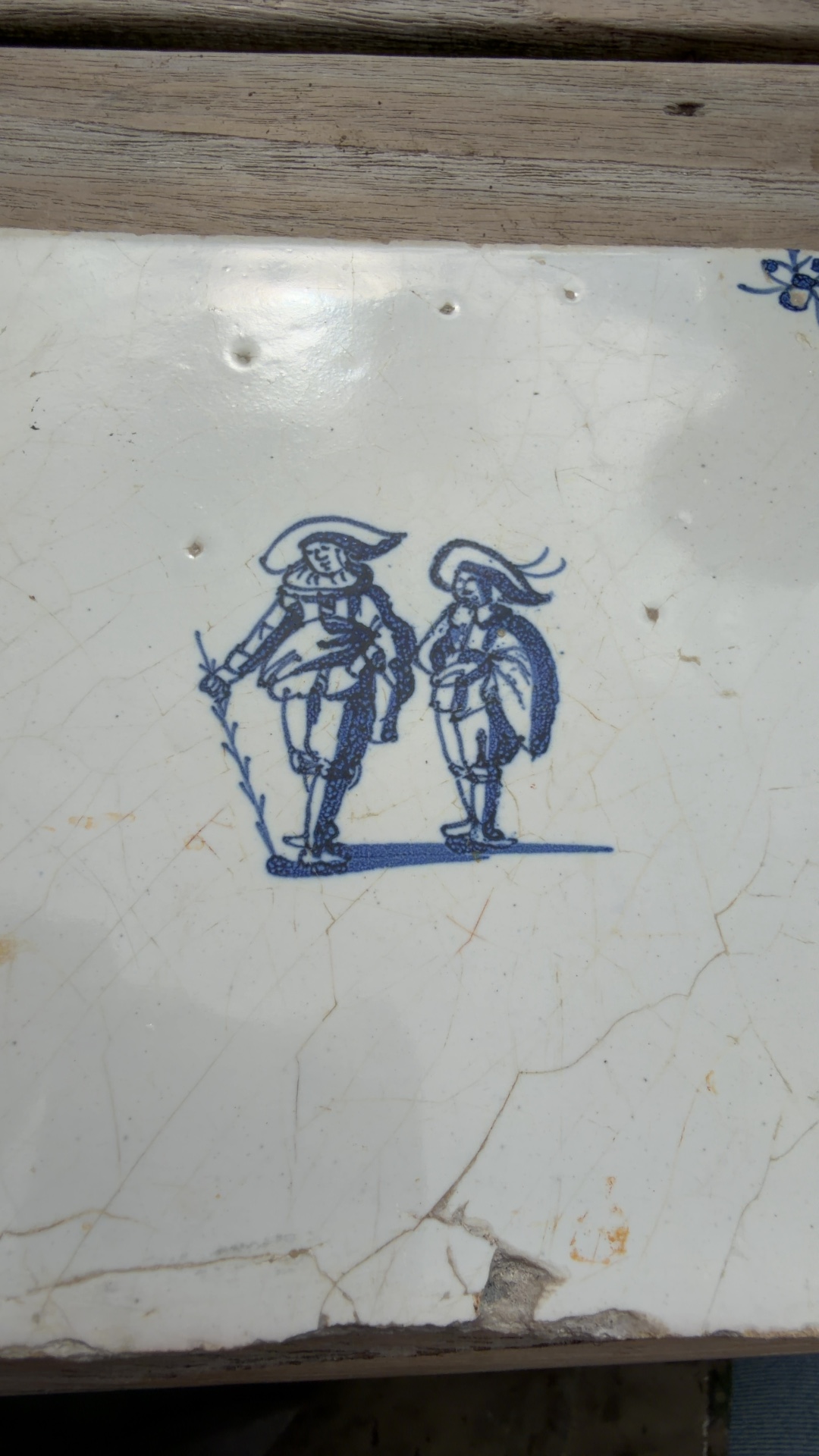 Delft Tin-Glazed Earthenware Tile - view 3