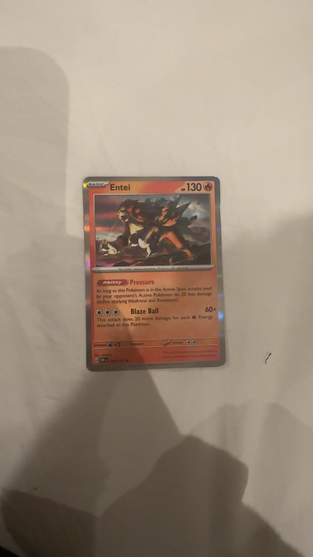 Entei (Radiant Collection) Holofoil - view 1