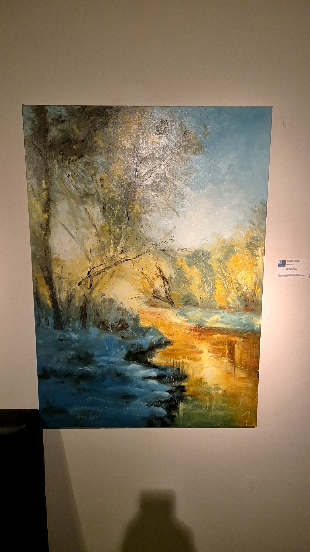 Contemporary Abstracted Landscape Painting - view 1