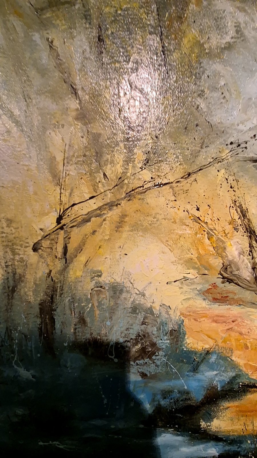 Contemporary Abstracted Landscape Painting - view 3