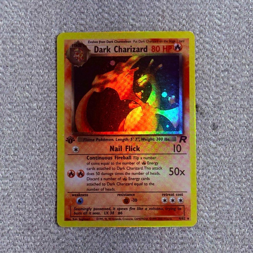 dark charizard pokemon card (21) the official authentication and grading ensure this card remains a verified mainstay of your growing collection. Ultra Black Charizard GX Pokmon
