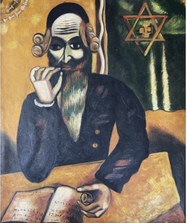 Manner of Marc Chagall 'The Praying Jew' (Rabbi of Vitebsk) - view 1