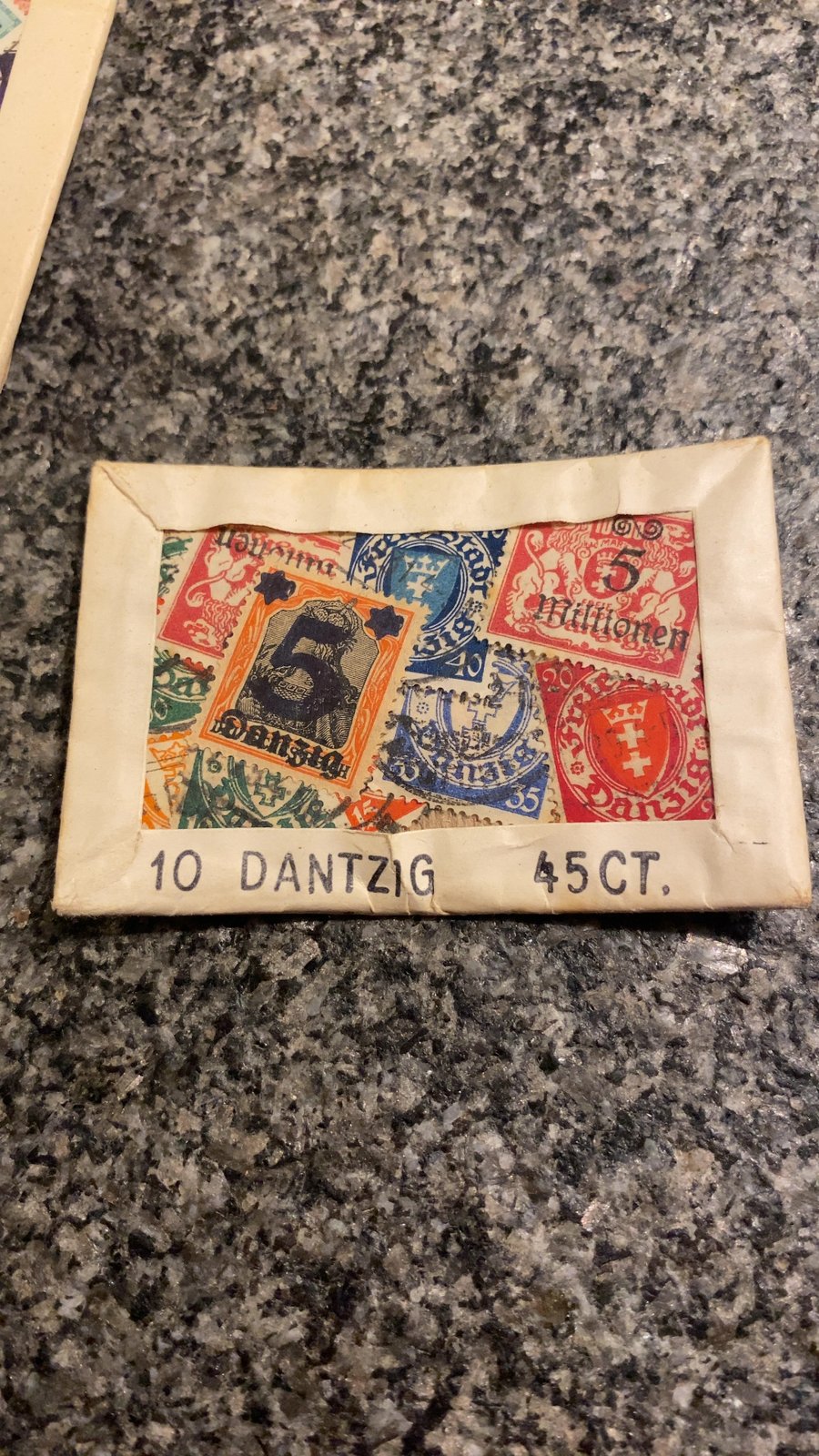 Danzig Inflationary Period Stamps (Reproduction/Novelty Item) - stamps collectible