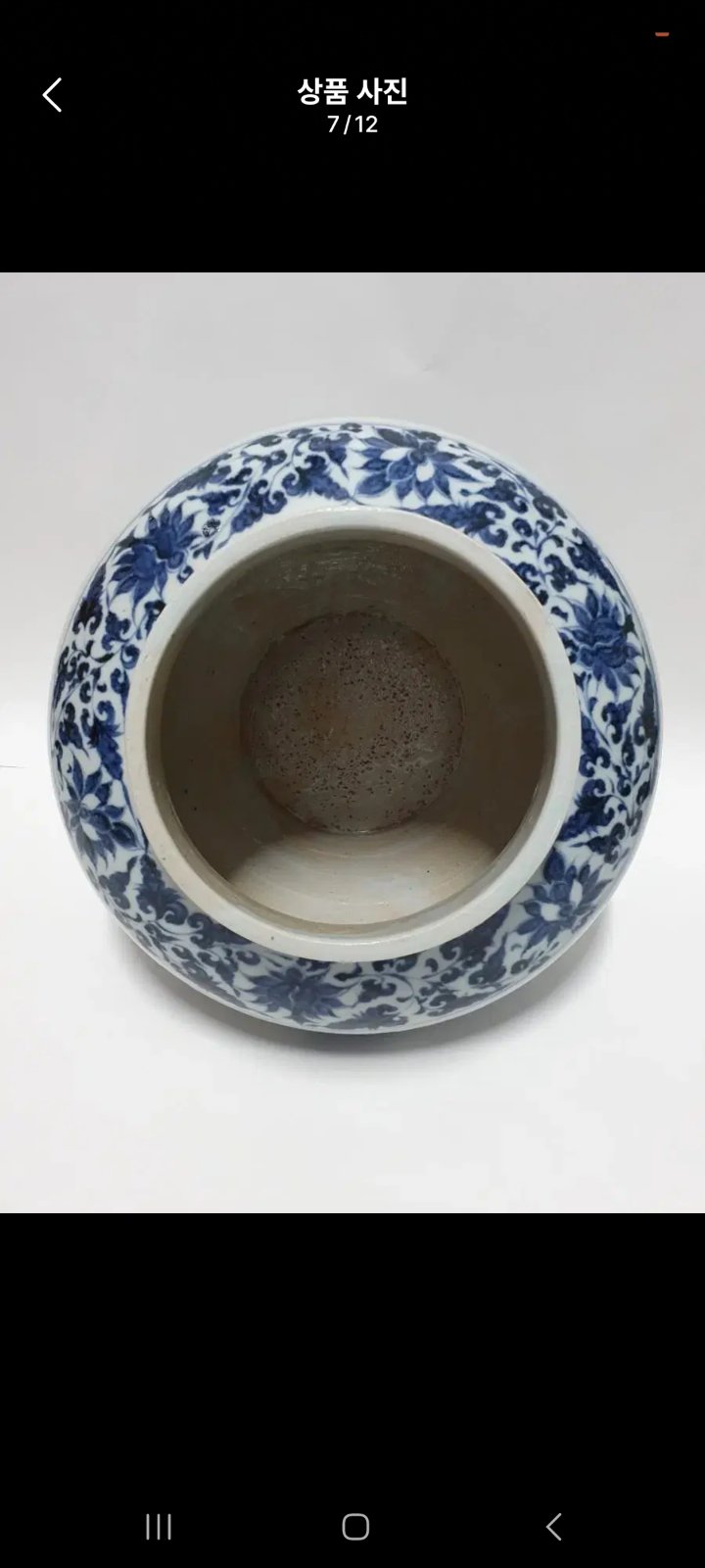 Blue and White Dragon Jar - view 2