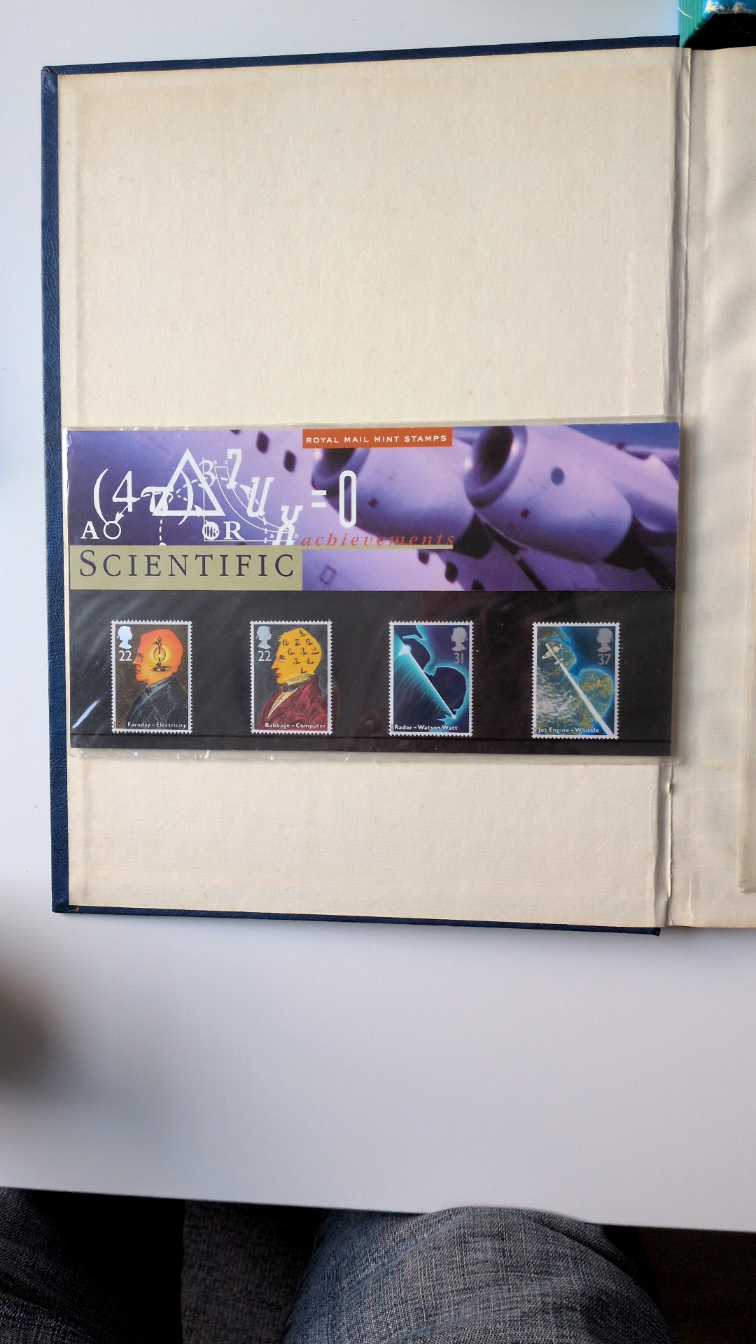 Royal Mail 'Scientific Achievements' Mint Stamp Set - view 2