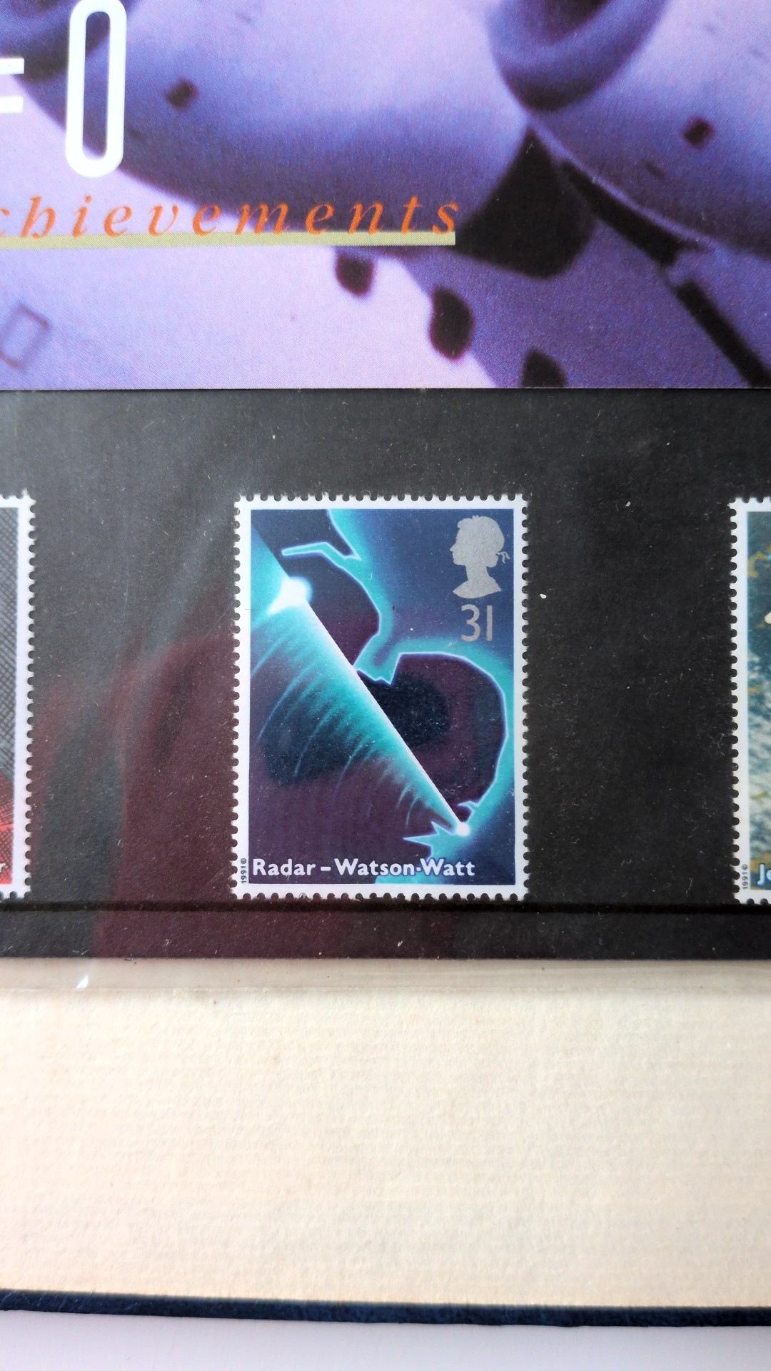 Royal Mail 'Scientific Achievements' Mint Stamp Set - view 3