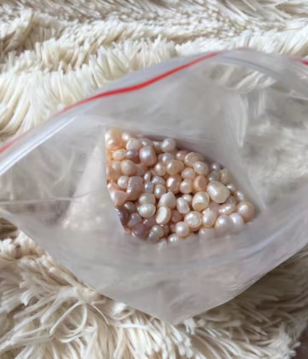 Chinese Freshwater Baroque Pearl Loose Parcel (500g) - view 2