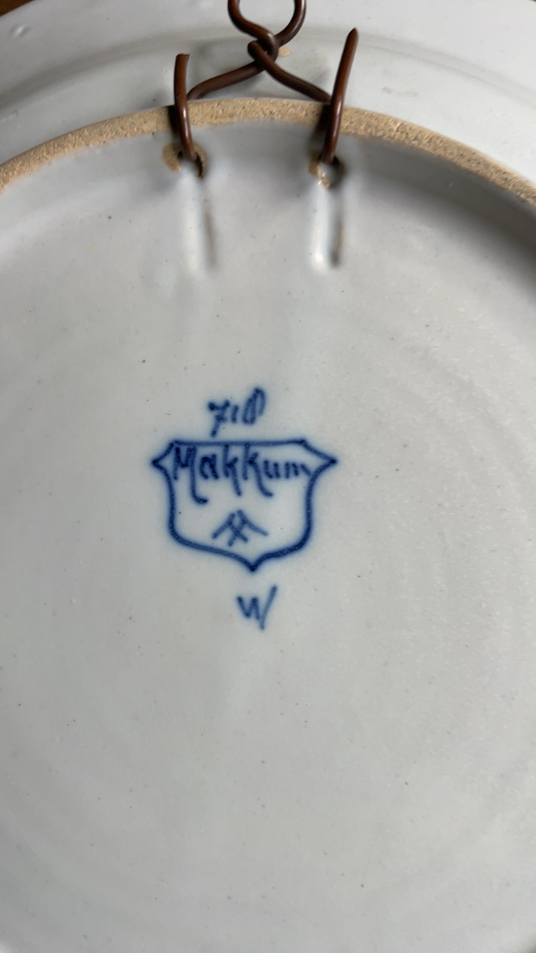 Tichelaar Makkum Delftware Wall Plate - 'NIN LJOGCHT SÛNDER SKAED' - view 2