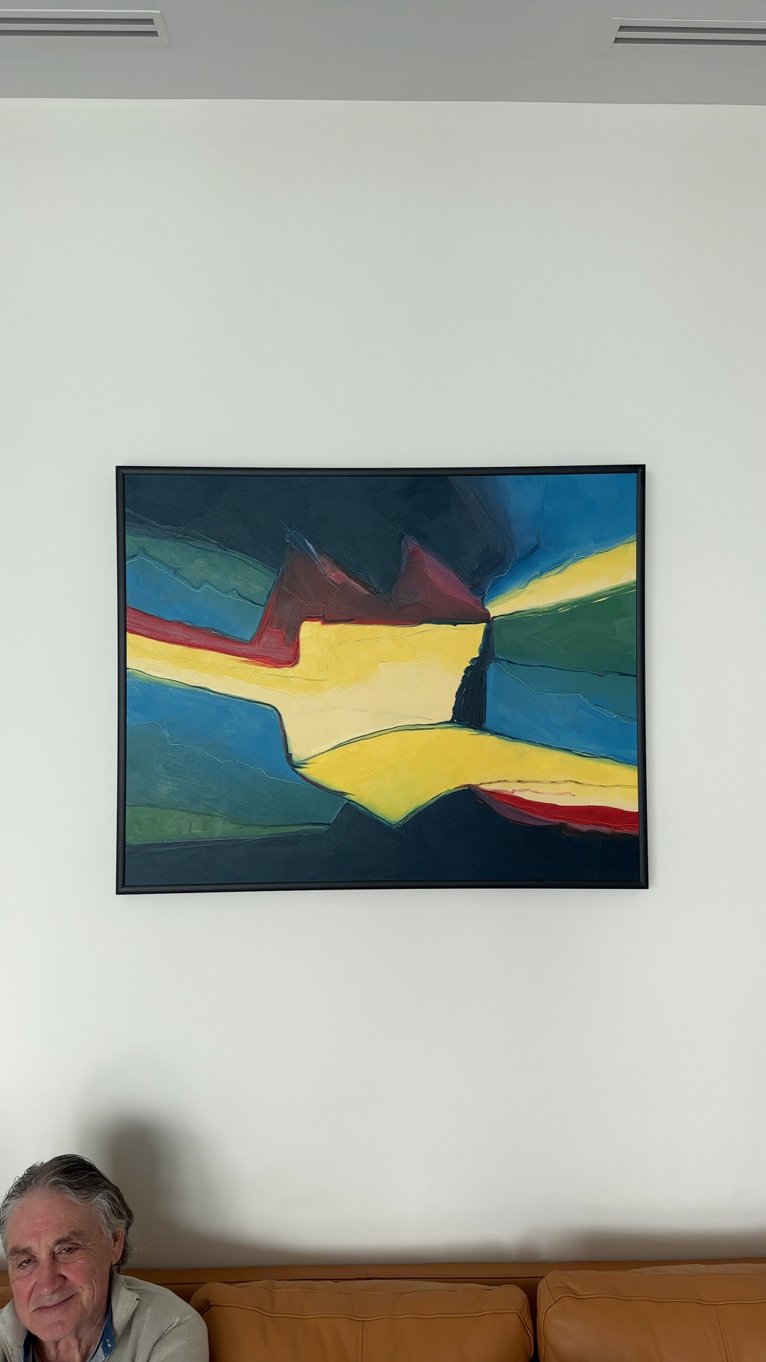 Abstract Expressionist Landscape Painting - art collectible