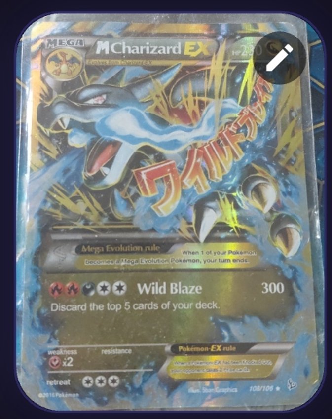 M Charizard EX - Flashfire (Secret Rare) [108/106]