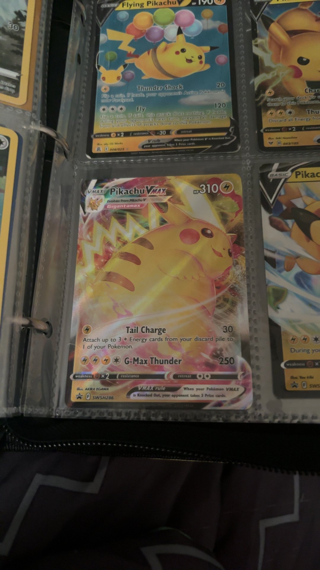 Pikachu VMAX - SWSH Black Star Promos (Ultra Rare) [SWSH286] - trading-cards collectible