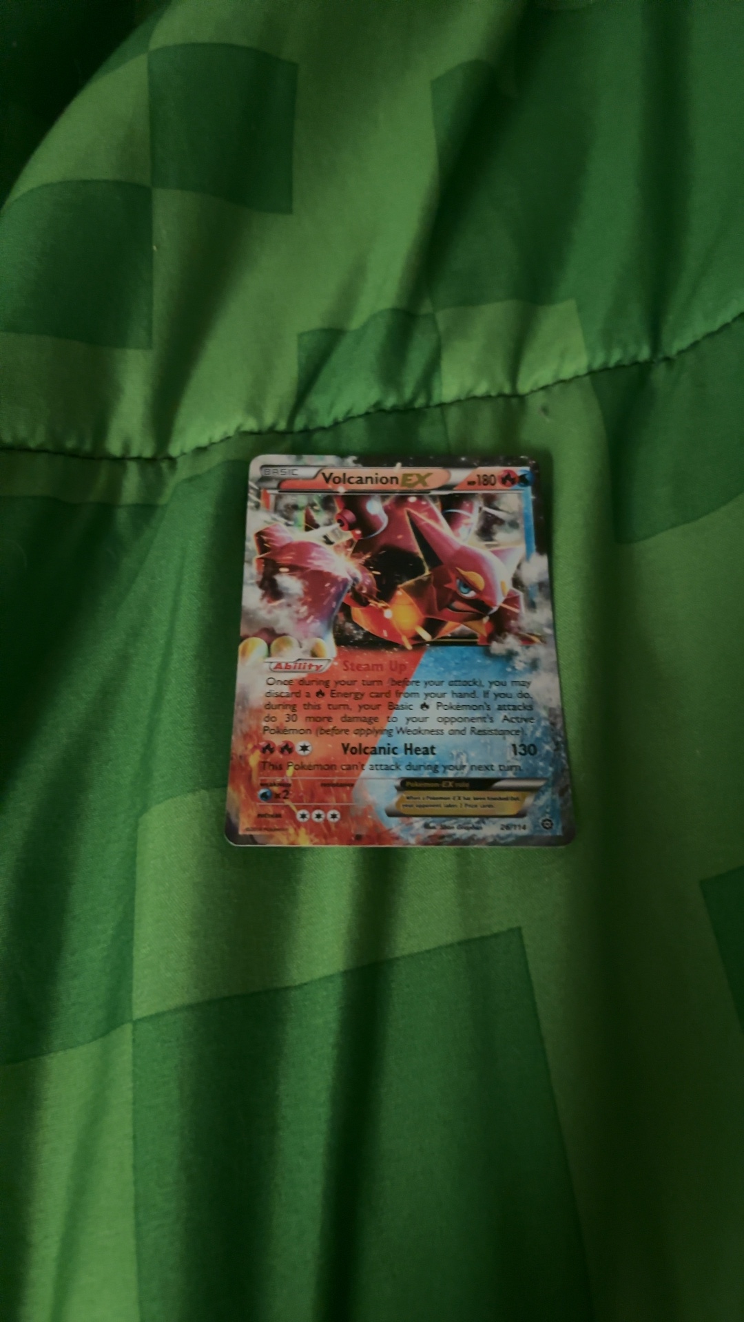 Volcanion-EX - Steam Siege (Ultra Rare Holo) [26/114] - trading-cards collectible