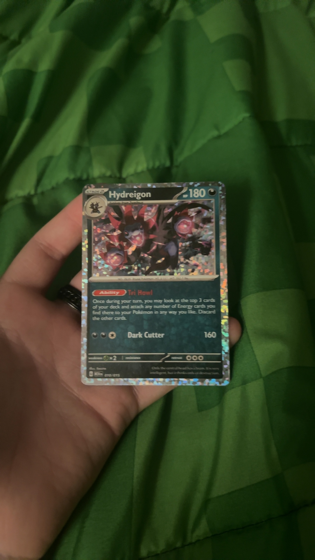 Hydreigon - McDonald's Match Battle 2024 (Confetti Holofoil) [010/015] - trading-cards collectible