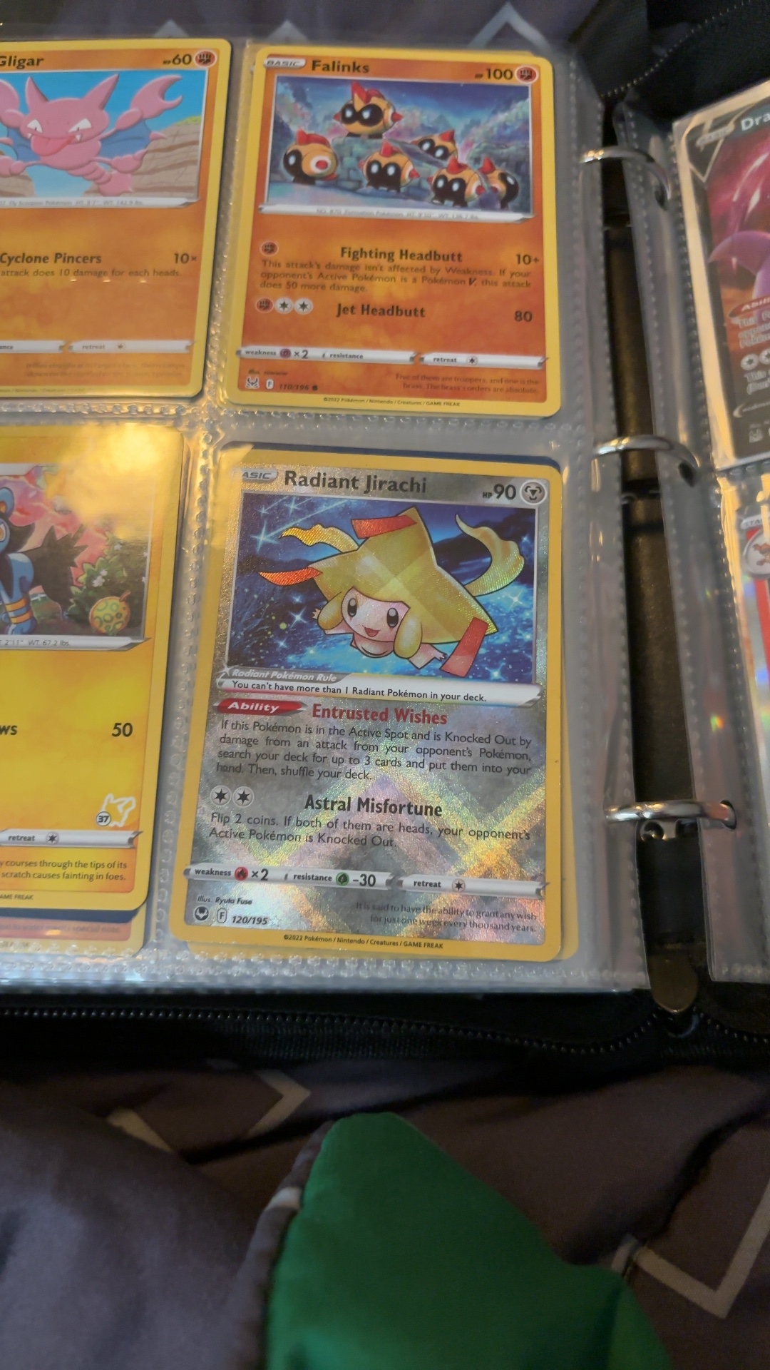 Radiant Jirachi - Silver Tempest (Radiant Rare) [120/195] - trading-cards collectible