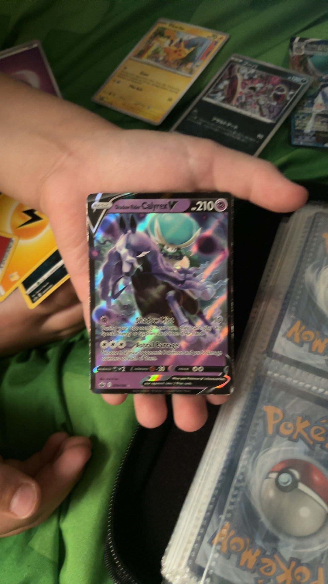 Shadow Rider Calyrex V - Chilling Reign (Ultra Rare) [074/198] - view 2