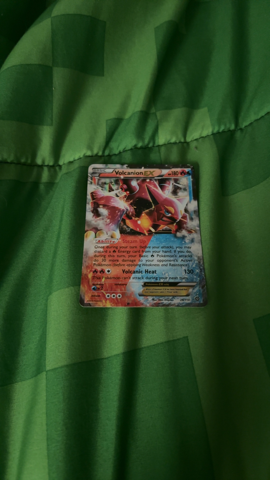 Volcanion-EX - Steam Siege (Ultra Rare Holo) [26/114] - view 2