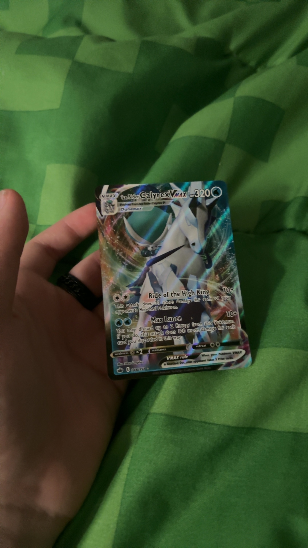 Ice Rider Calyrex VMAX - Chilling Reign (Holo Rare VMAX) [046/198] - view 2