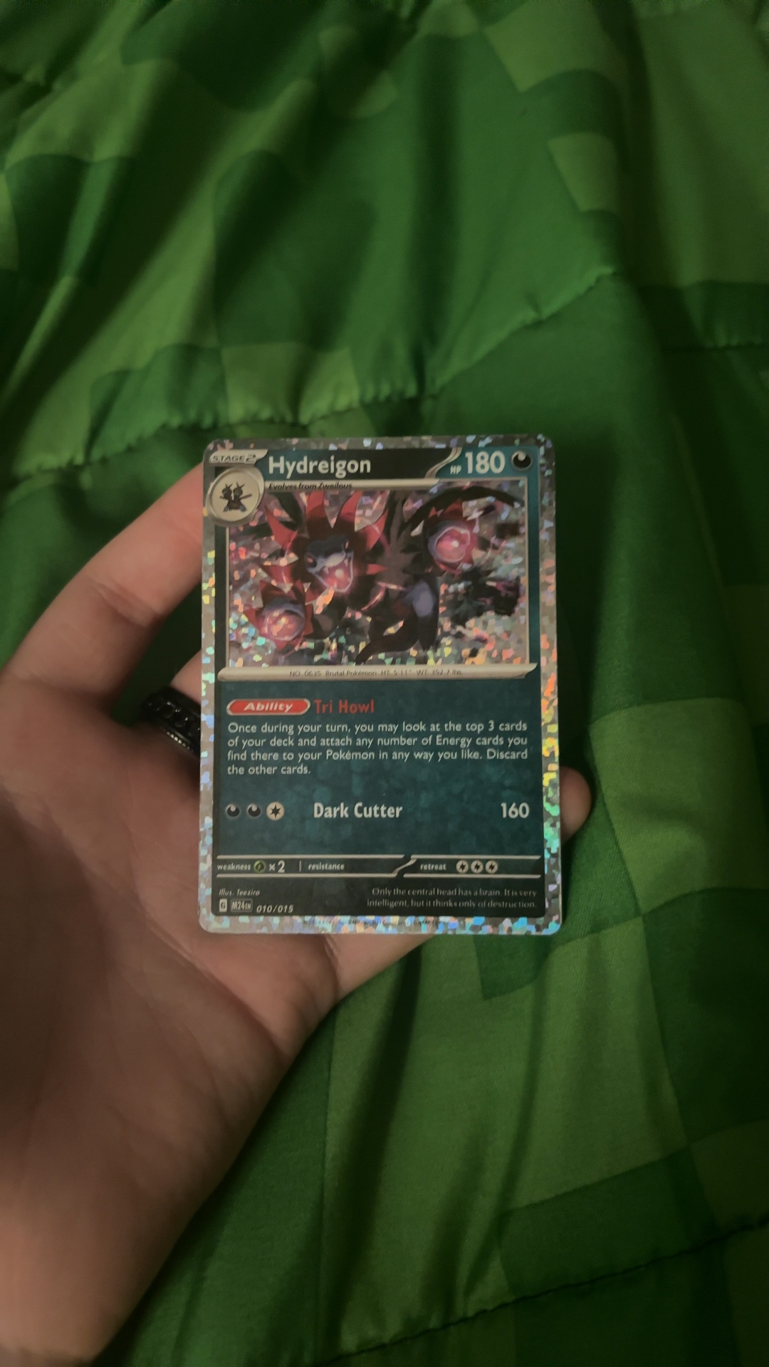 Hydreigon - McDonald's Match Battle 2024 (Confetti Holofoil) [010/015] - view 2