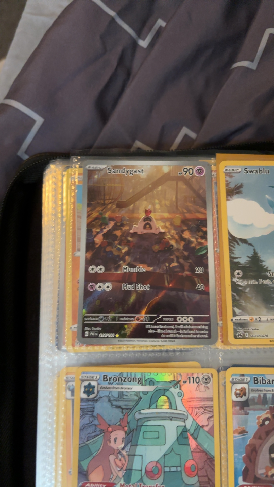 Sandygast - Paldea Evolved (Illustration Rare) [214/193] - view 2