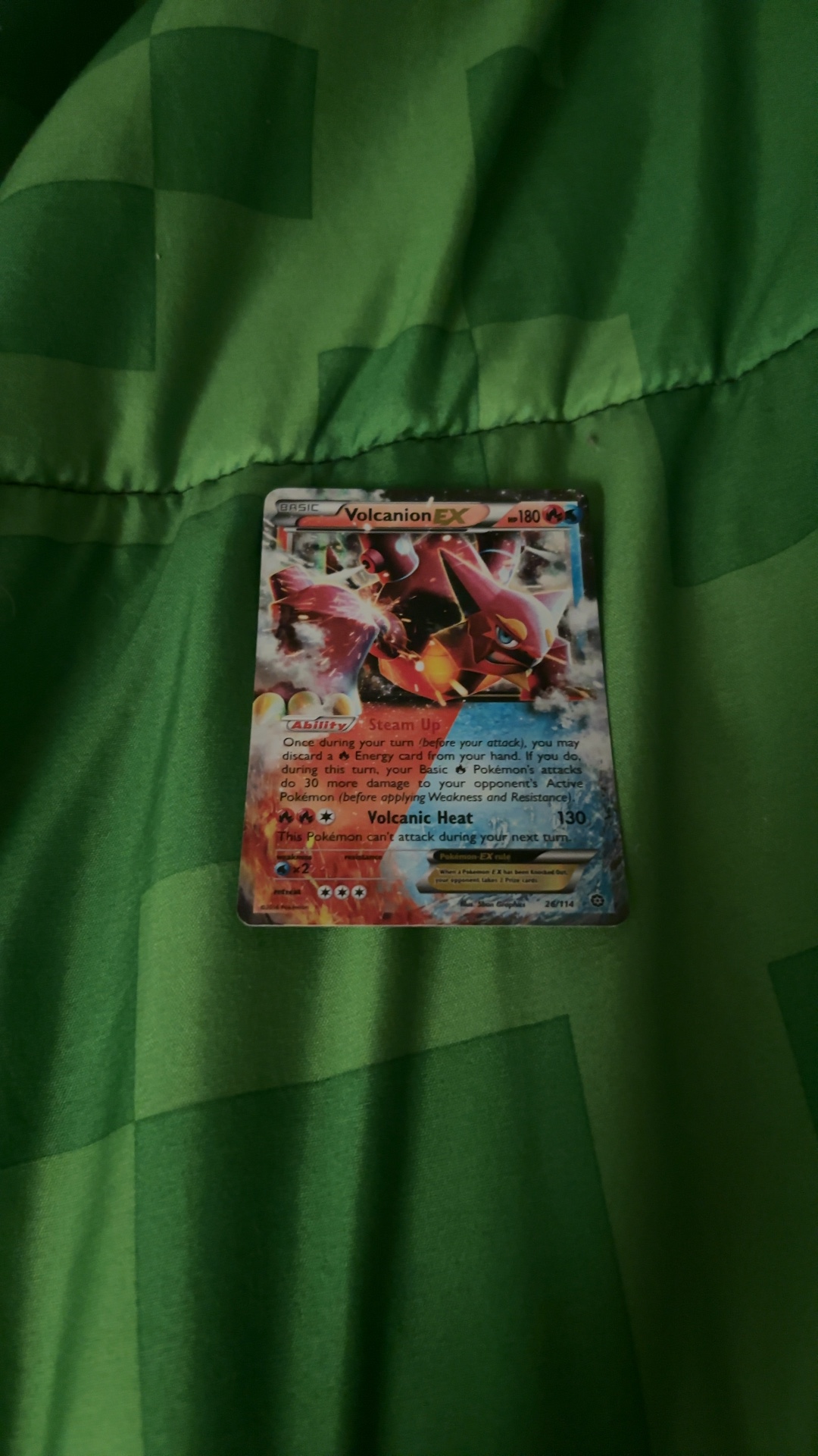 Volcanion-EX - Steam Siege (Ultra Rare Holo) [26/114] - view 3
