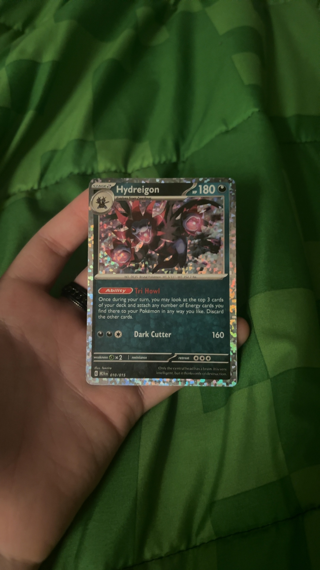 Hydreigon - McDonald's Match Battle 2024 (Confetti Holofoil) [010/015] - view 3