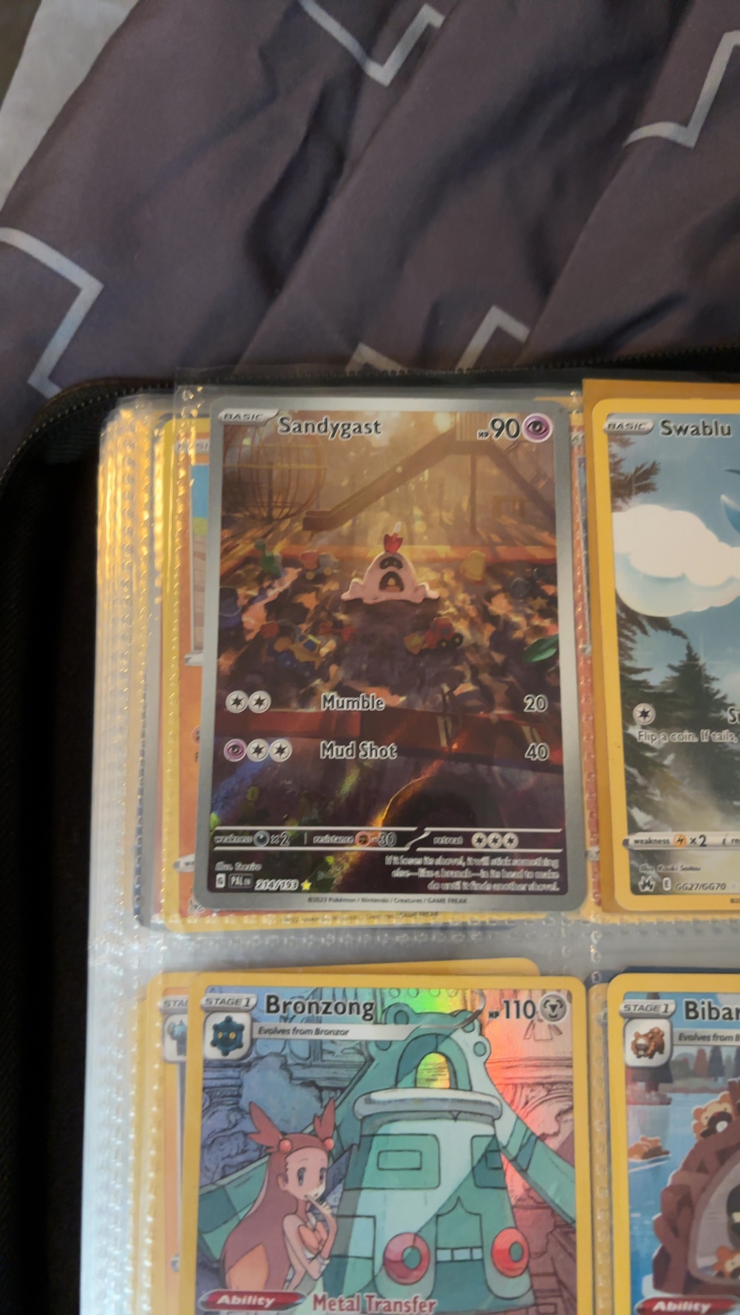 Sandygast - Paldea Evolved (Illustration Rare) [214/193] - view 3