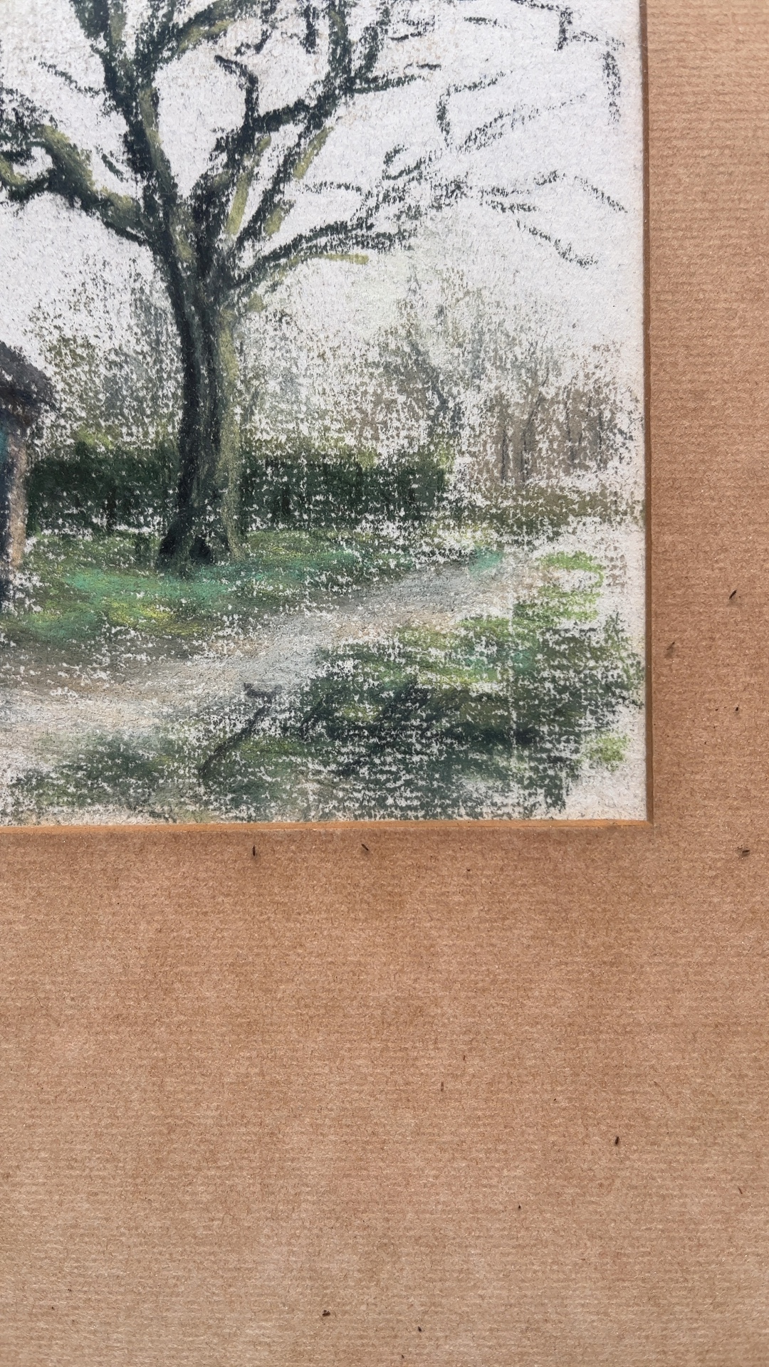 Dutch Pastoral Farmhouse (Pastel on Paper) - view 2