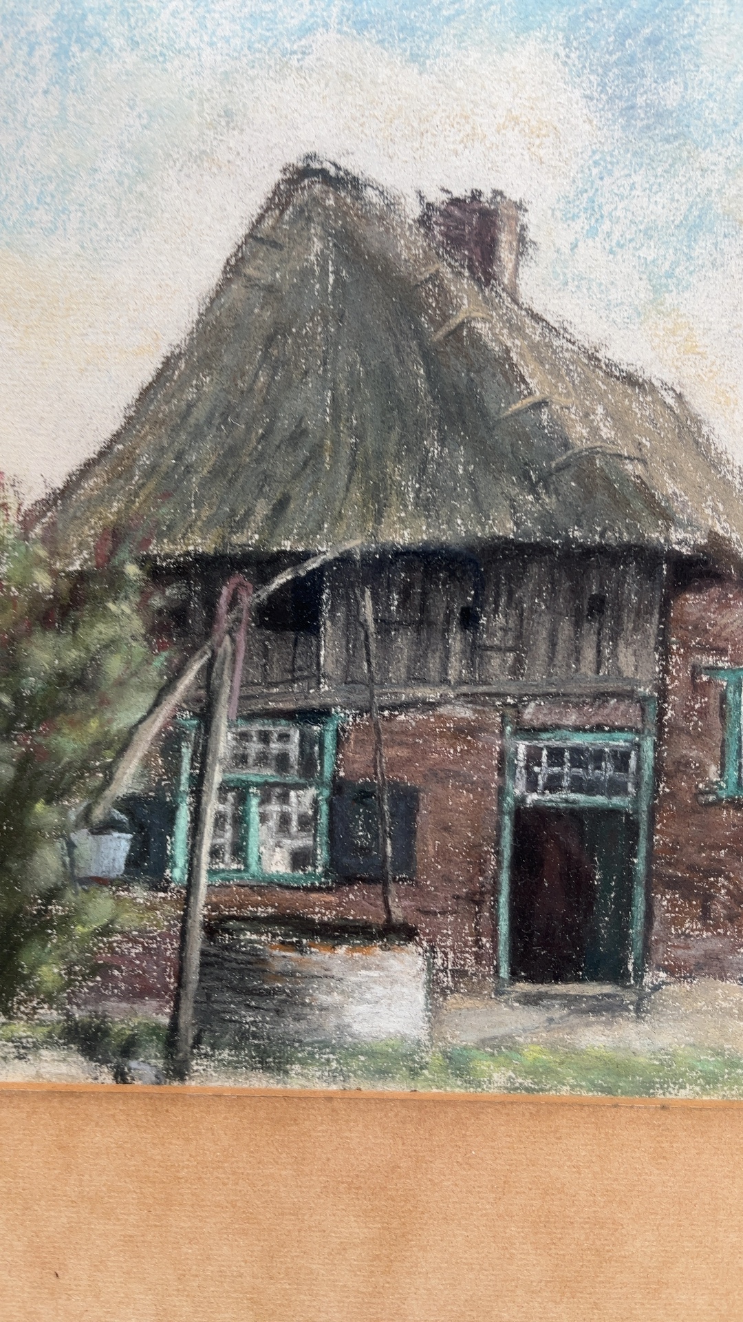 Dutch Pastoral Farmhouse (Pastel on Paper) - view 3