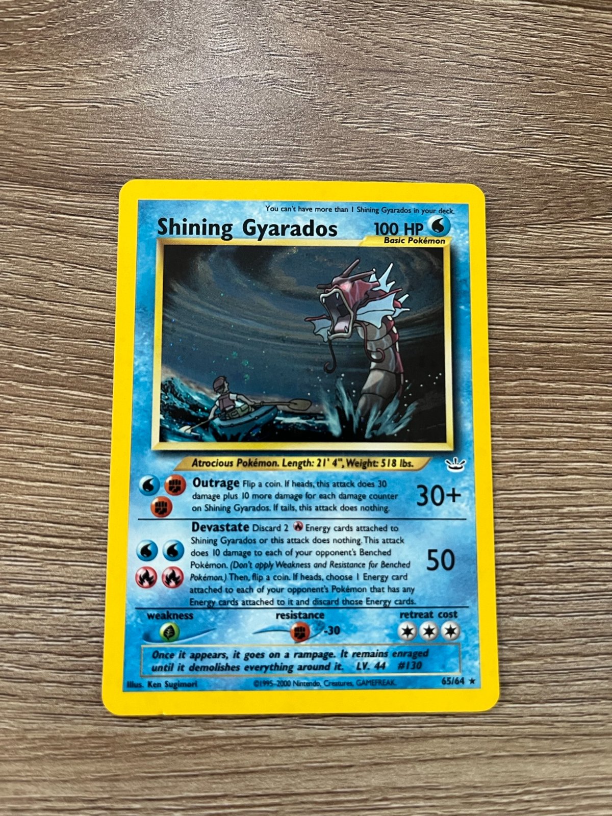 Shining Gyarados - Neo Revelation (Secret Rare) [65/64]