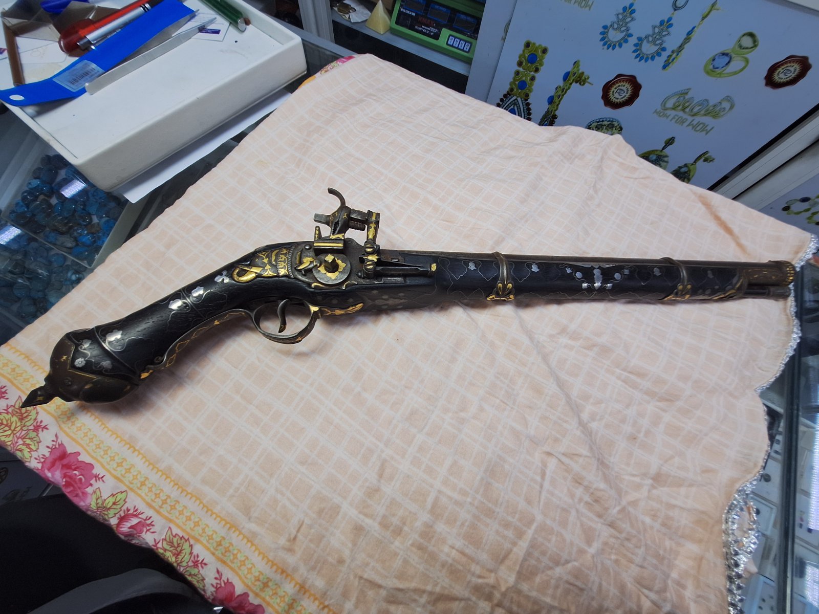 Ottoman Miquelet-Lock Holster Pistol - view 3