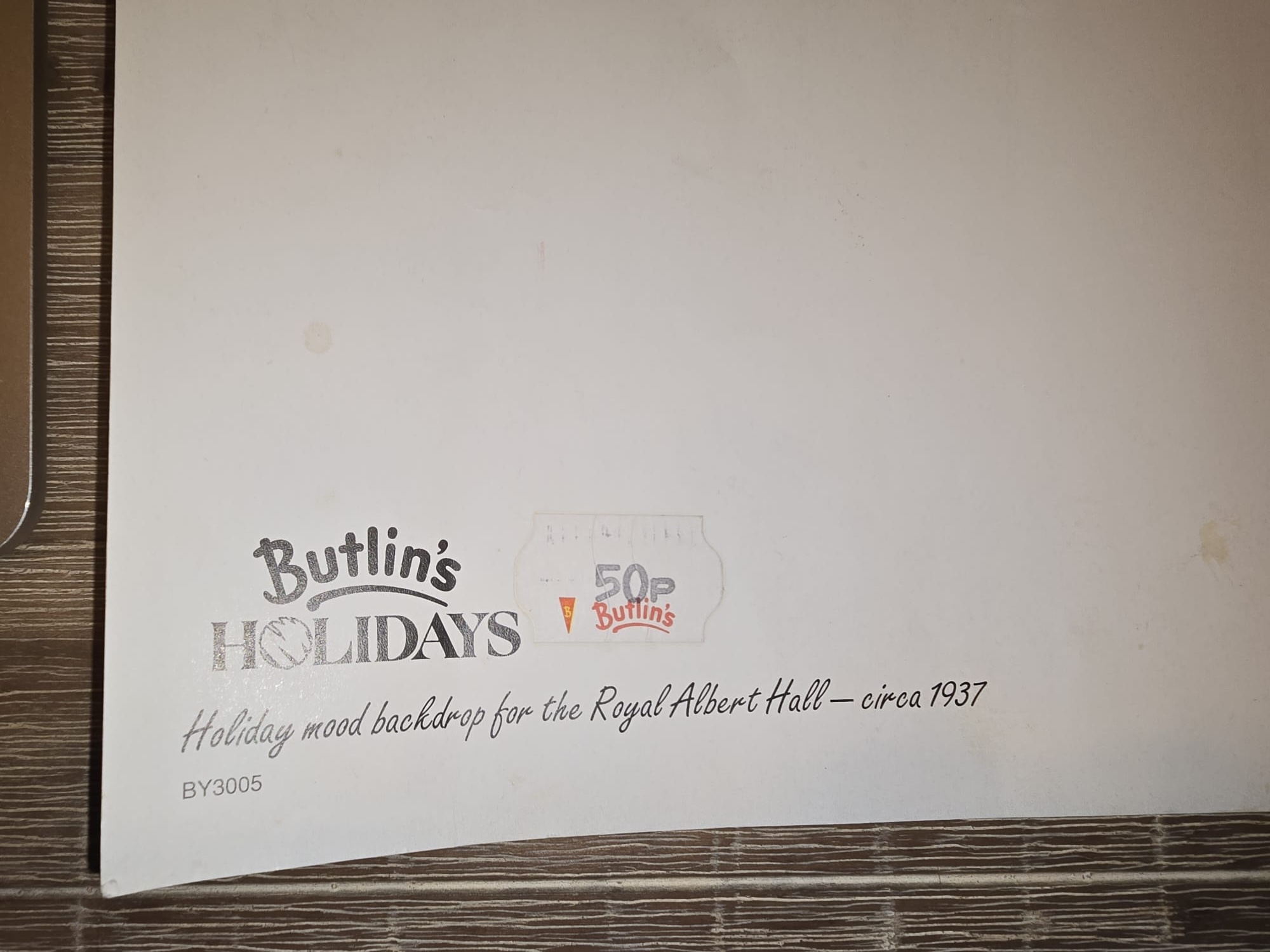 Butlin's Holiday Mood Backdrop - Royal Albert Hall - view 2