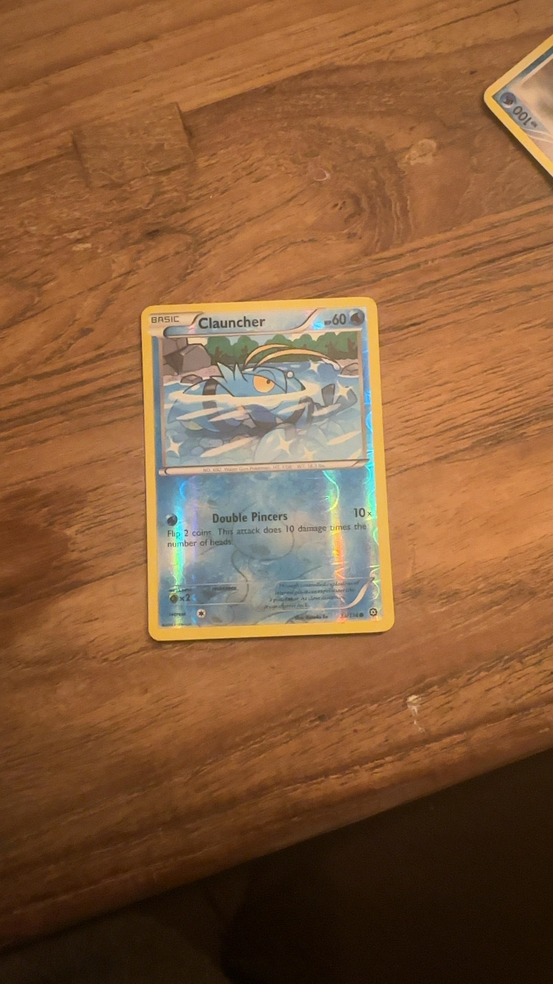 Clauncher - XY Furious Fists (Reverse Holo) [Furious Fists 27/111] - view 1