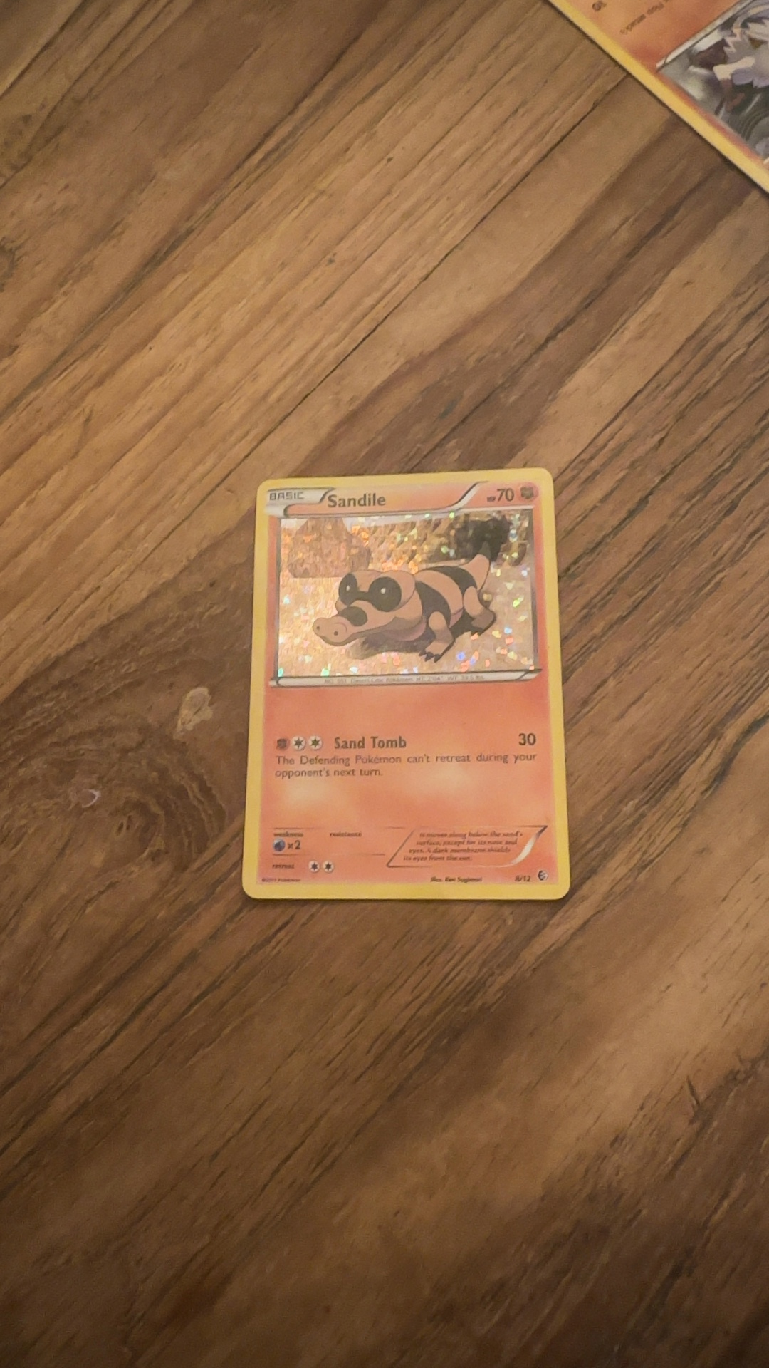 Sandile - Dragons Exalted (Reverse Holo) [8/124] - trading-cards collectible