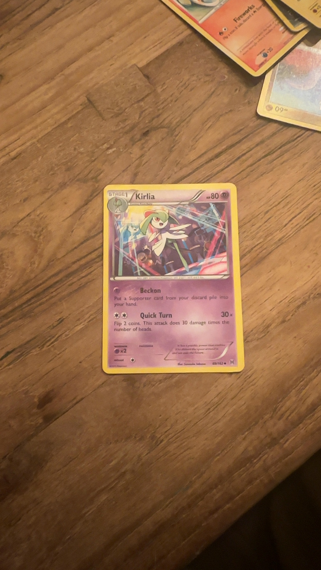 Kirlia - BREAKthrough (Uncommon) [63/162] - trading-cards collectible