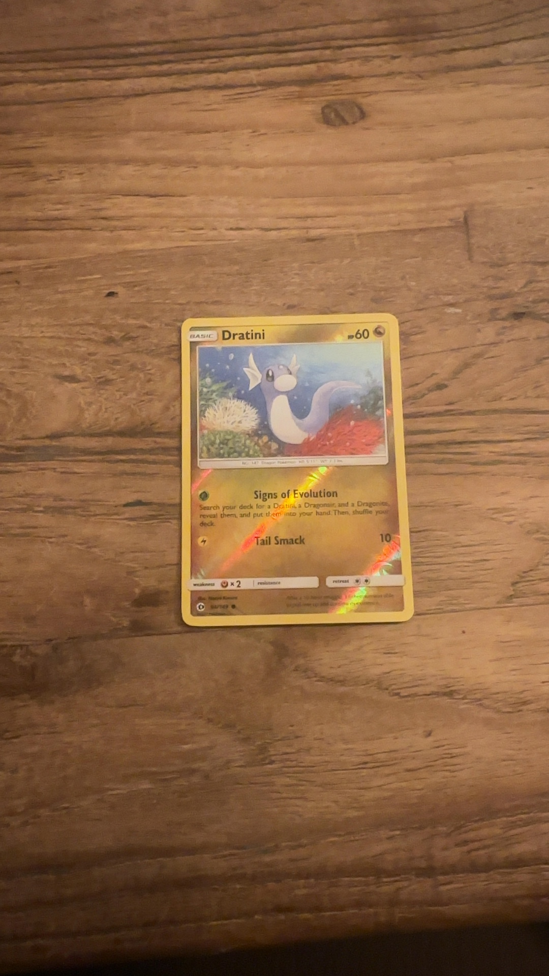 Dratini - Sun & Moon: Burning Shadows (Reverse Holo) [84/147] - trading-cards collectible