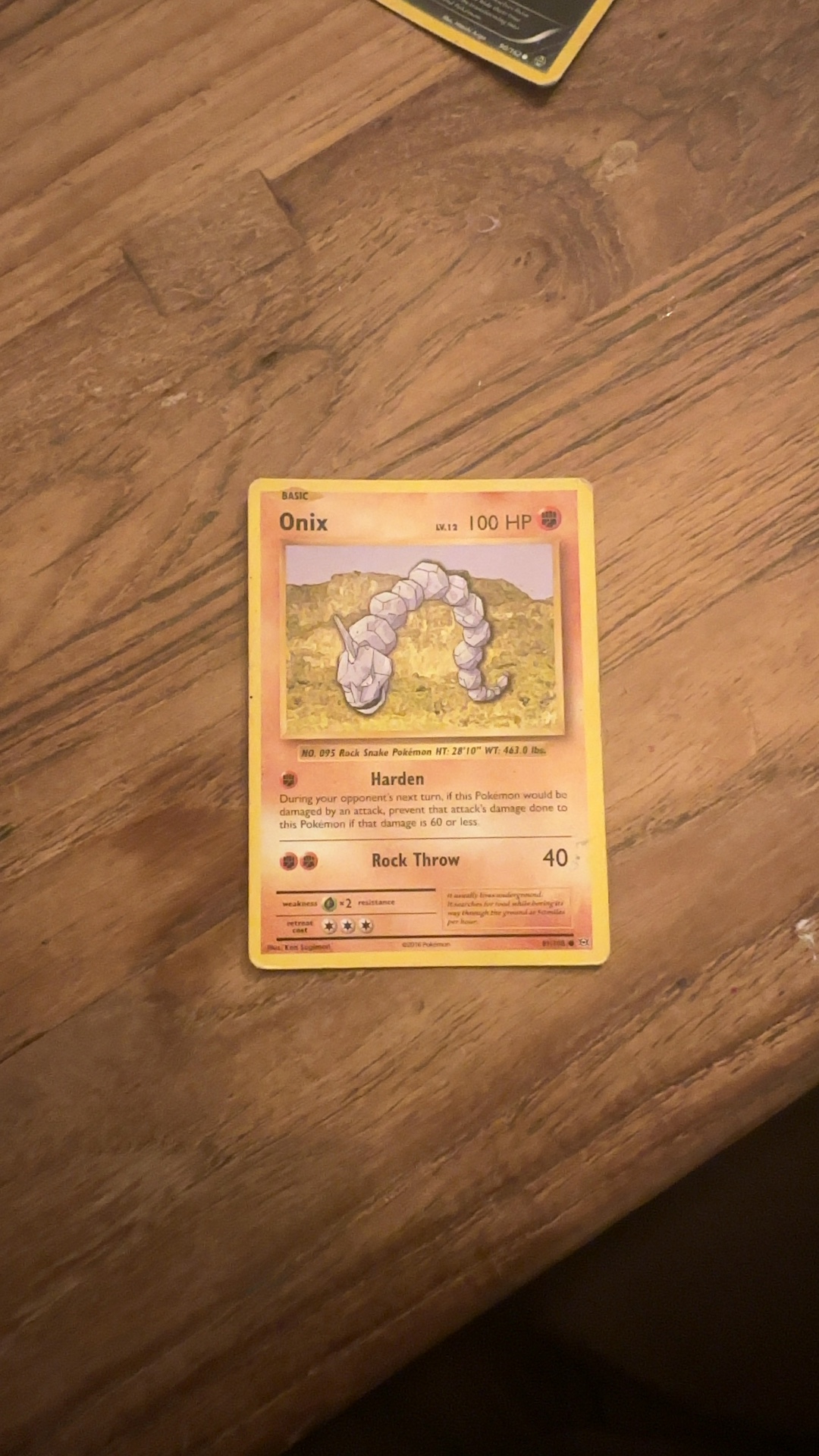 Onix - XY Evolutions (Non-Holo Rare) [88/108] - trading-cards collectible