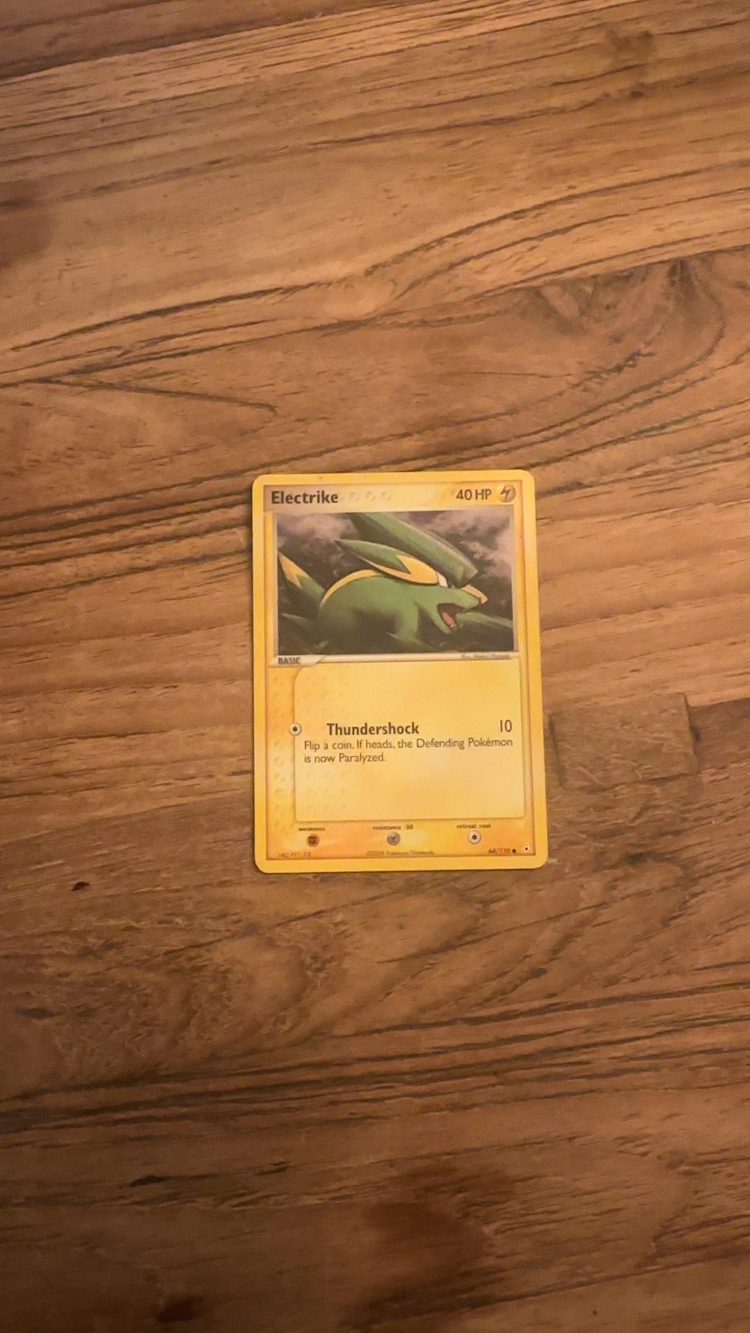 Electrike (Basic) - EX Trainer Kit 2 (64/110) - trading-cards collectible