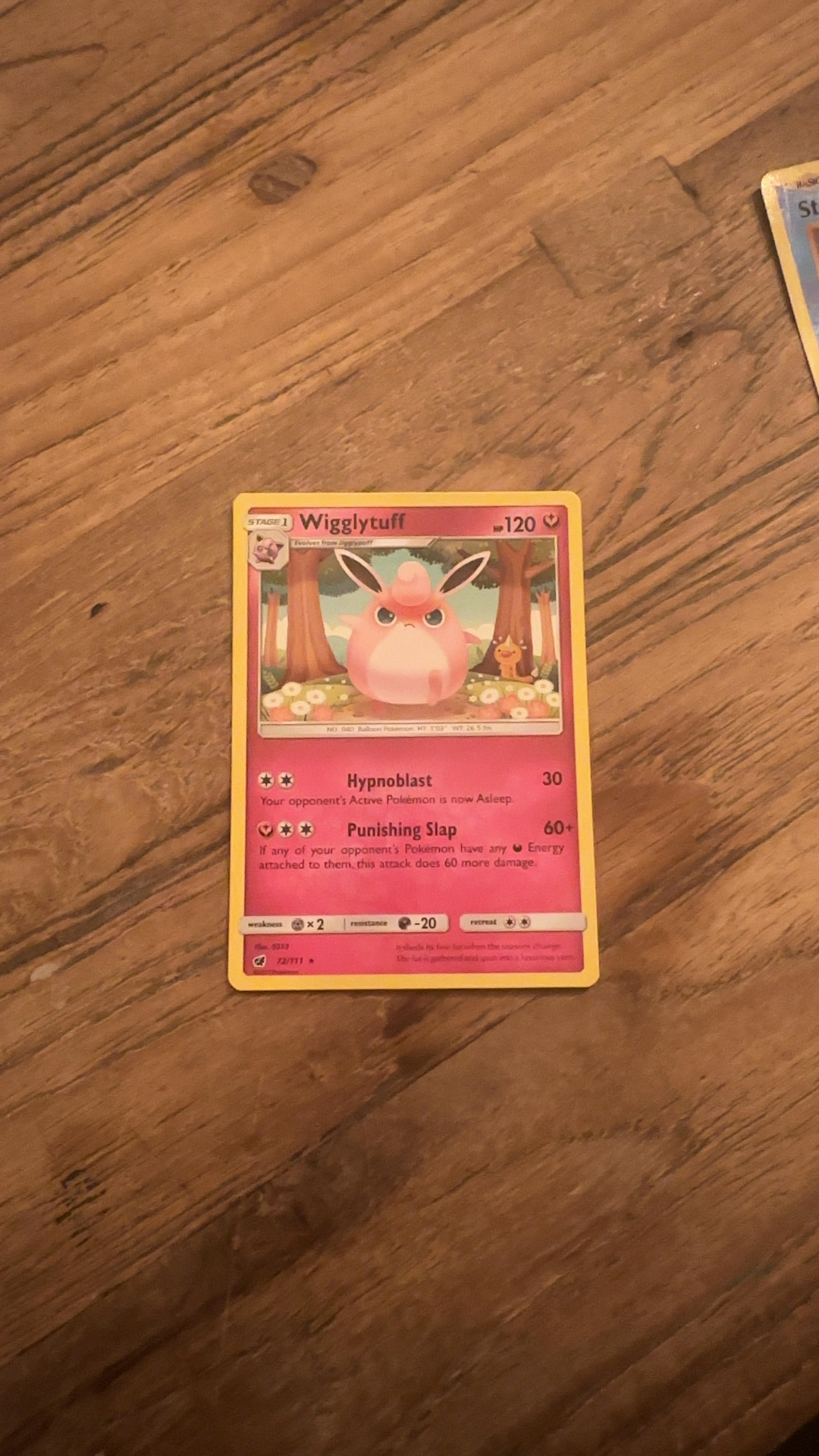 Wigglytuff - Furious Fists (Common) - trading-cards collectible