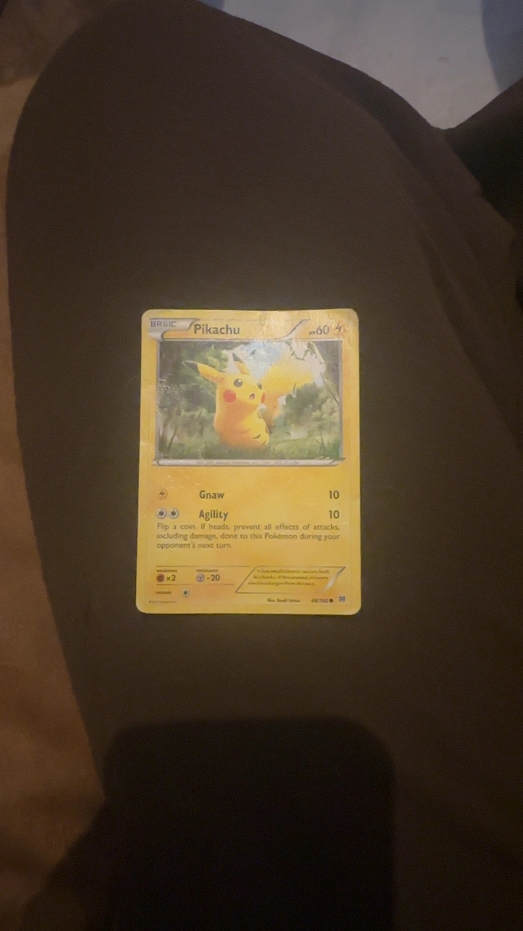 Pikachu (Foil) - XY Base Set (46/162) - trading-cards collectible