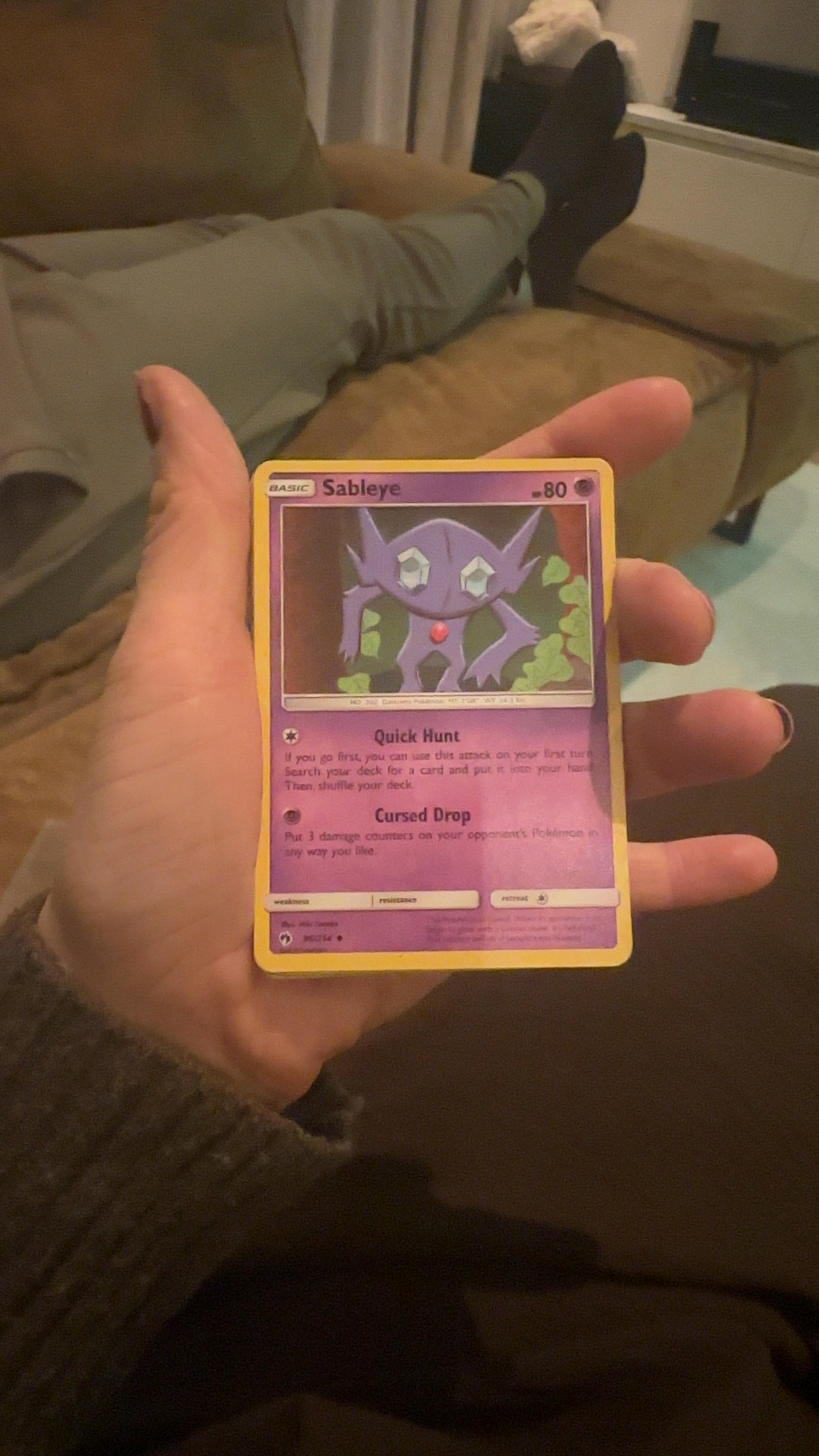 Sableye - Sun & Moon: Crimson Invasion (Common) [SM4-62/111] - trading-cards collectible