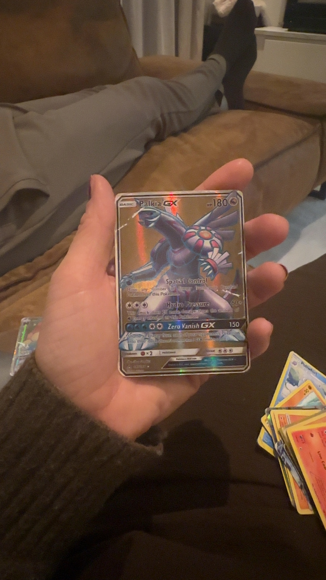 Palkia GX (Full Art) - Ultra Prism [UPA-127] - trading-cards collectible