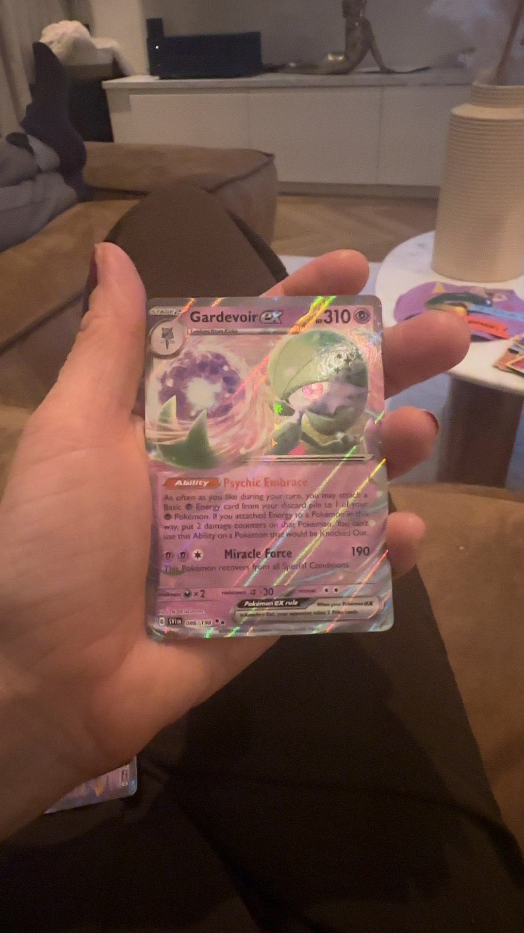 Gardevoir ex (Special Illustration Rare) - Scarlet & Violet: Temporal Forces [086/198] - trading-cards collectible