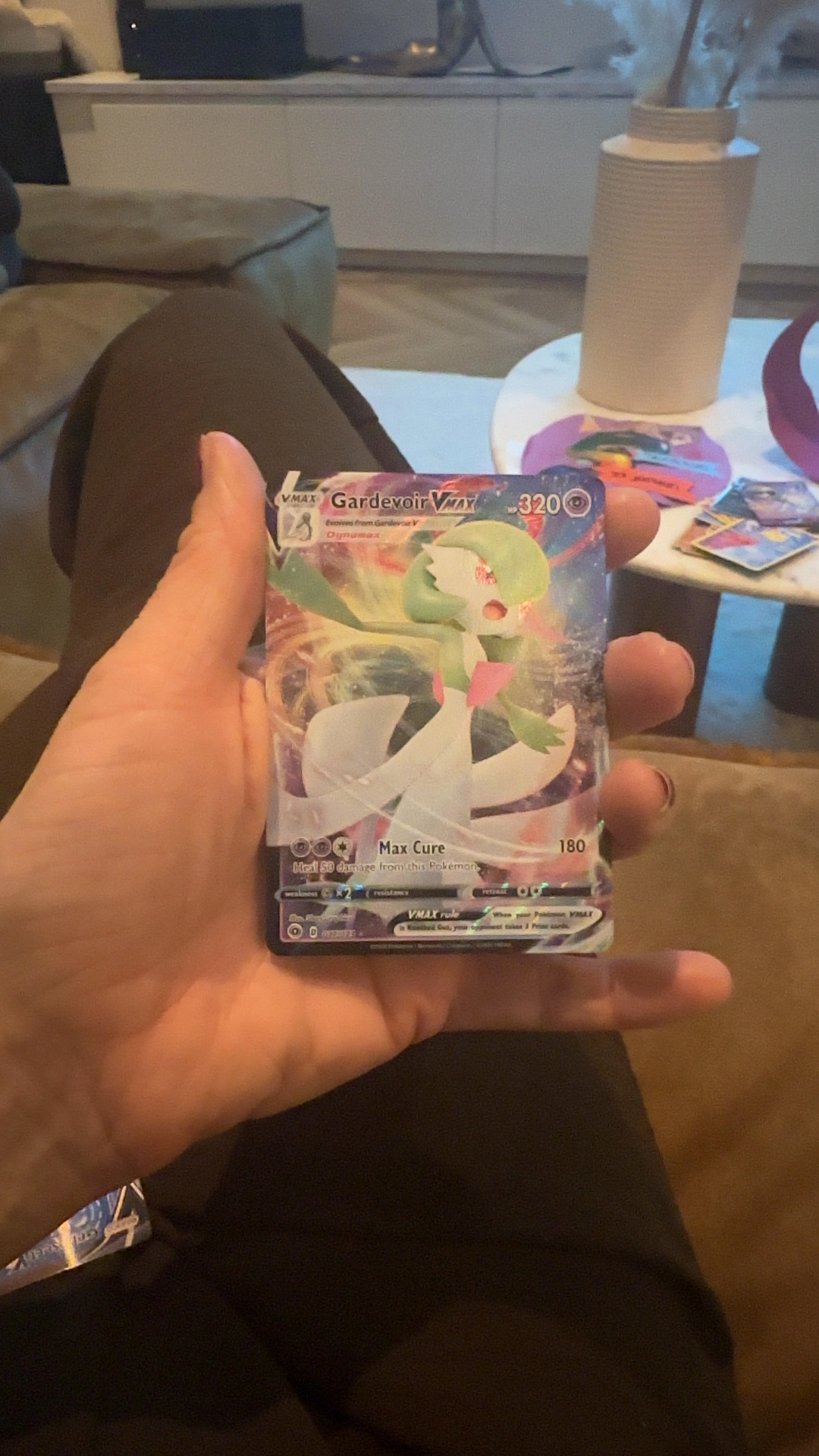 Gardevoir VMAX (Full Art) - Sword & Shield: Rebel Clash - trading-cards collectible