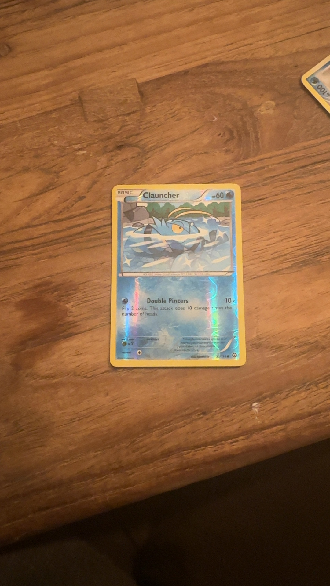 Clauncher - XY Furious Fists (Reverse Holo) [Furious Fists 27/111] - view 2