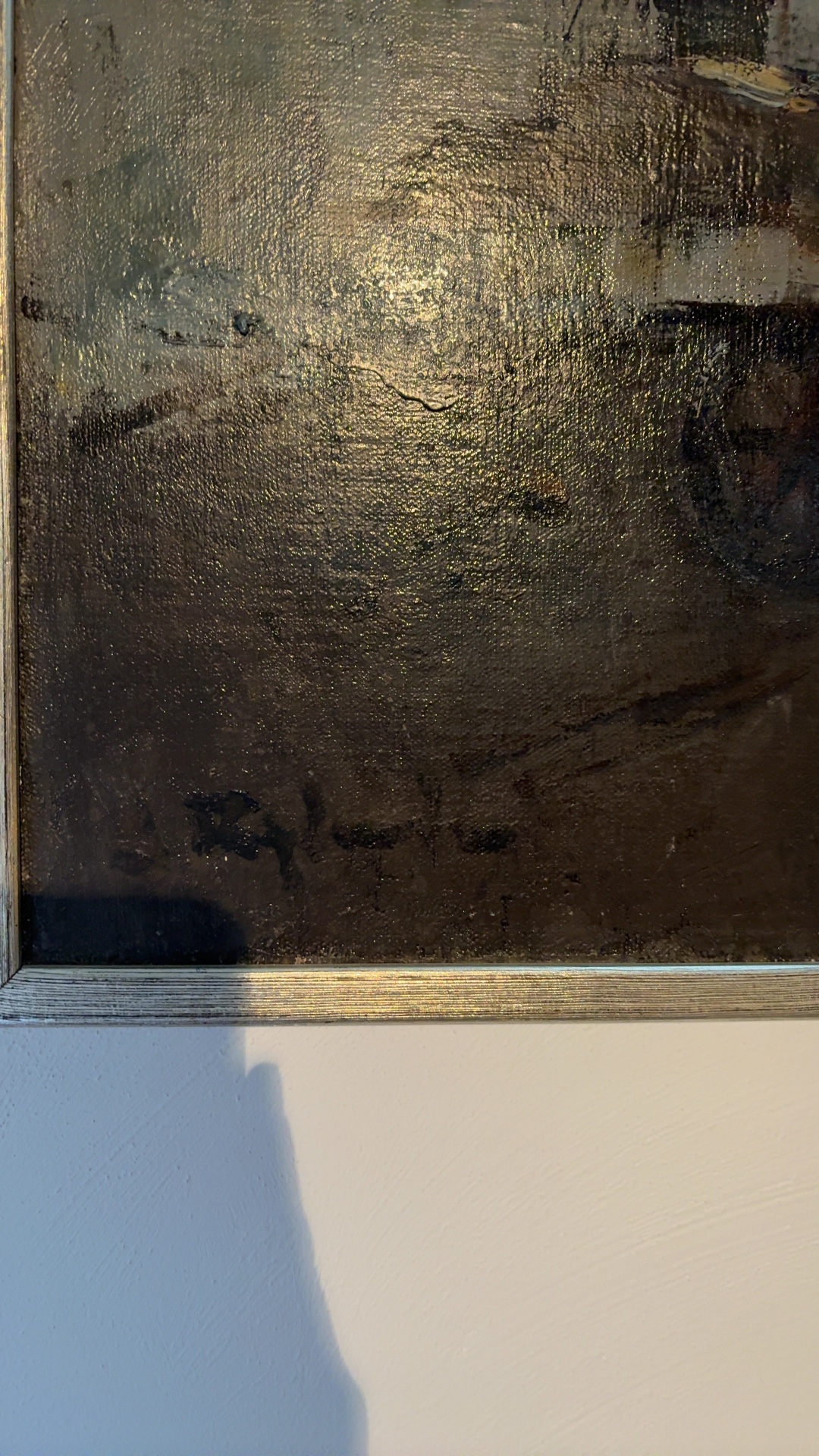 Impressionistic Street Scene with Figures - view 2