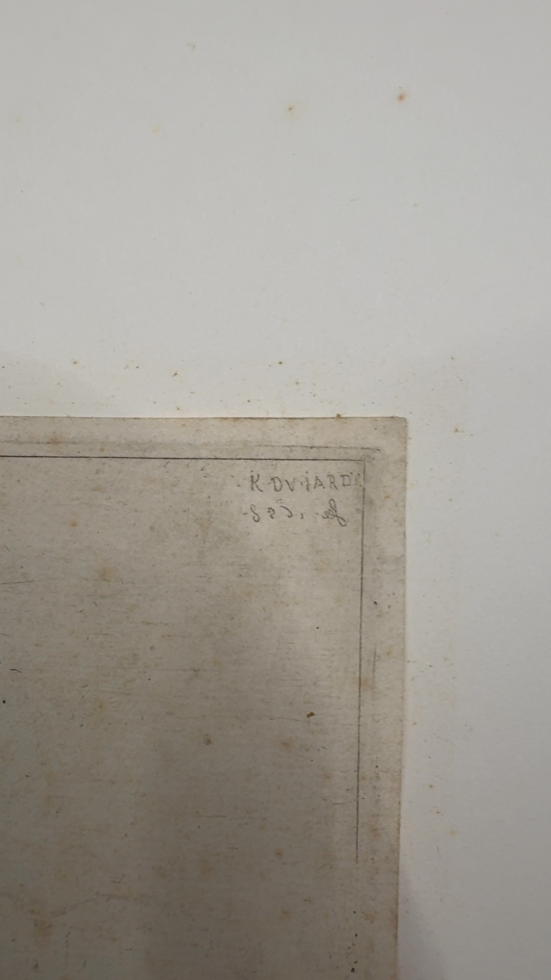 Karel Dujardin, 'Landscape with Ruins' (Etching) - view 3