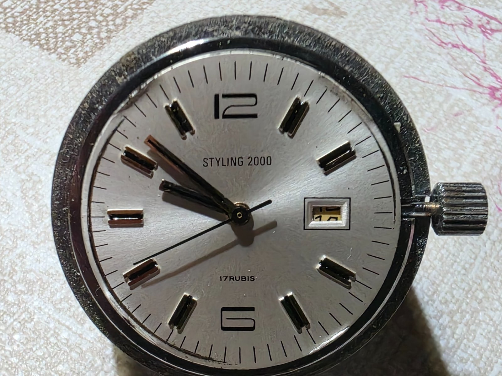 Styling 2000 17 Rubis Mechanical Travel Clock - view 2