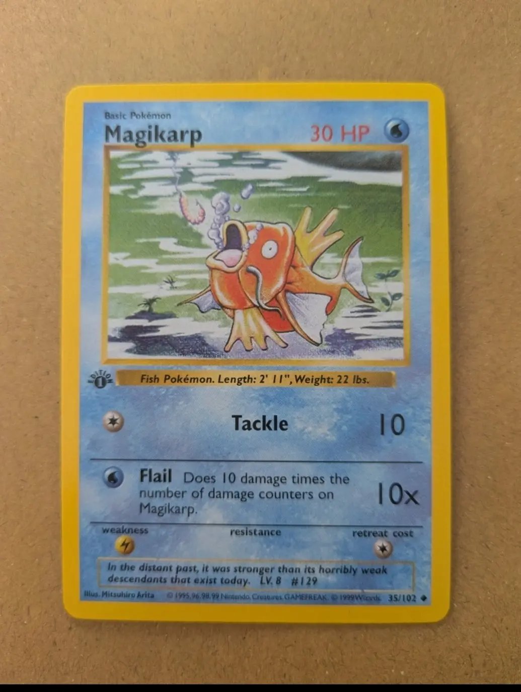 Magikarp - Base Set (1st Edition Shadowless) [35/102]
